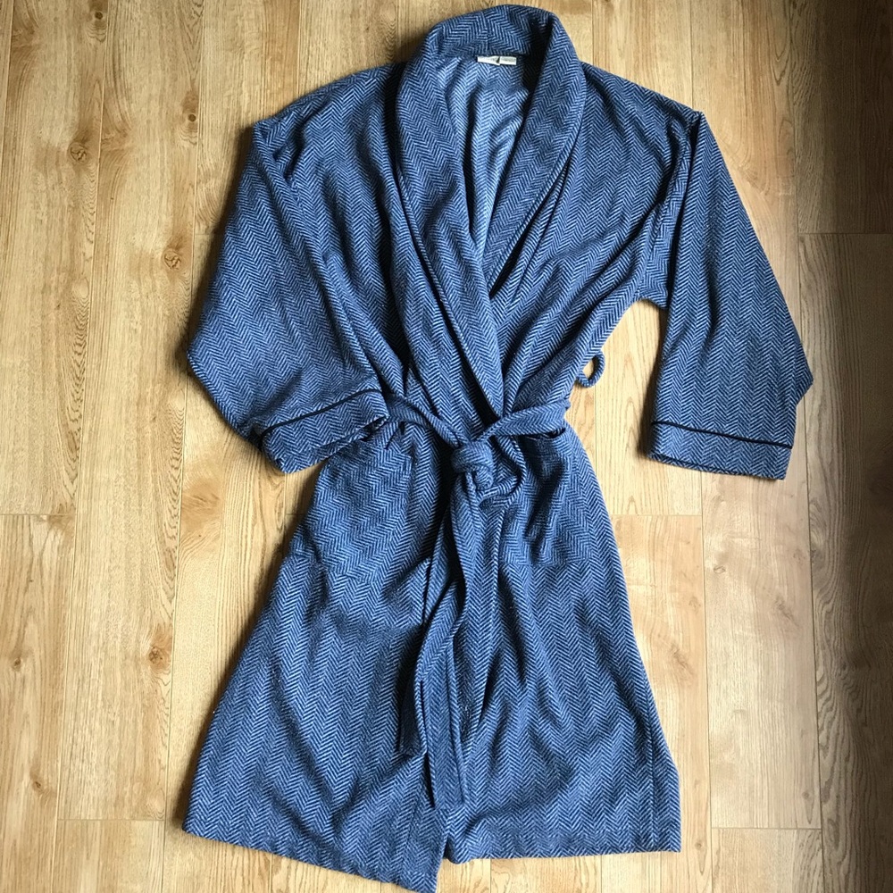 Men’s fleece robe